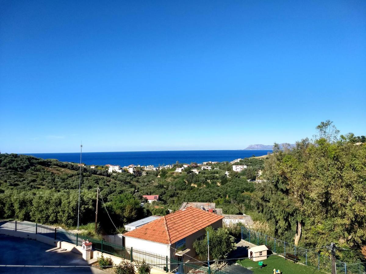 Modern 1-Bedroom With Bbq & Roof Garden Near Beach Stalós Dış mekan fotoğraf