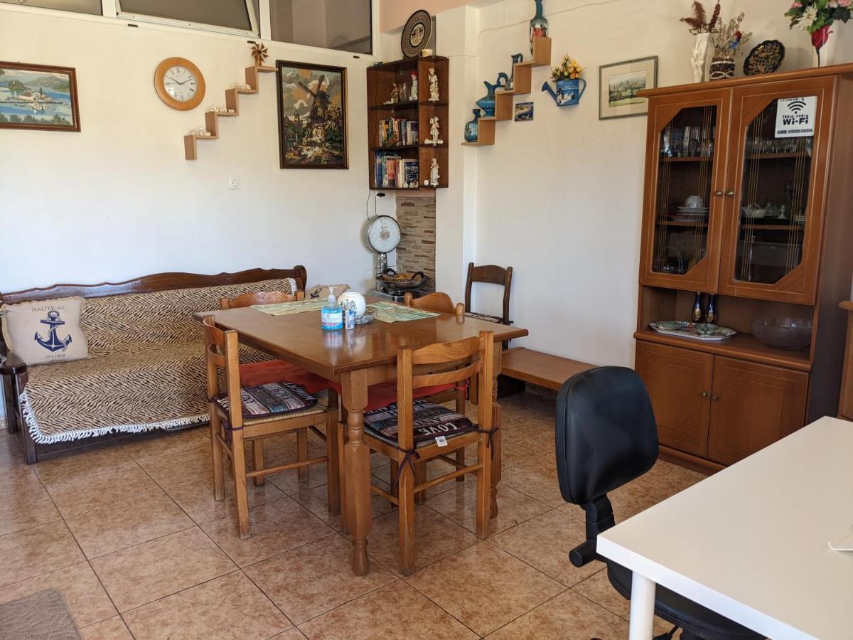 Modern 1-Bedroom With Bbq & Roof Garden Near Beach Stalós Dış mekan fotoğraf