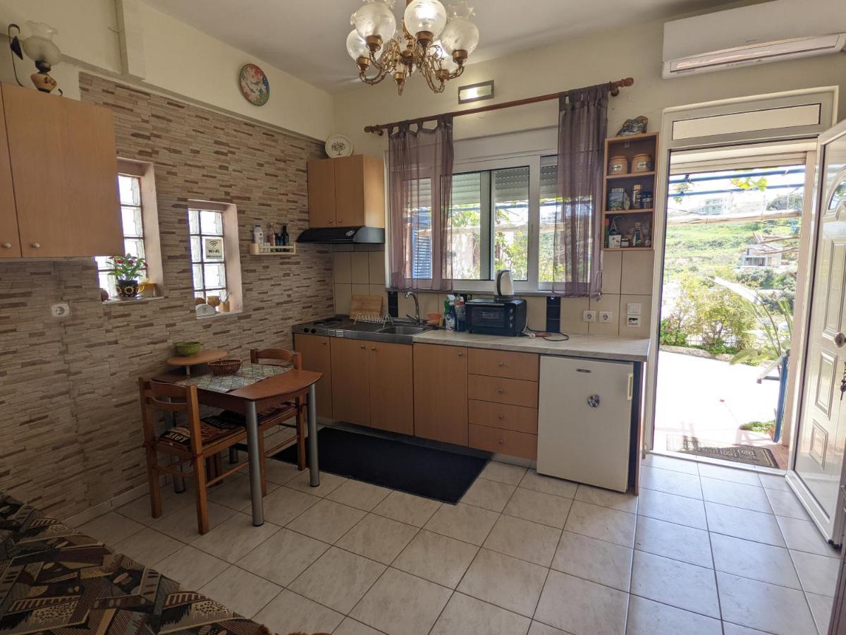 Modern 1-Bedroom With Bbq & Roof Garden Near Beach Stalós Dış mekan fotoğraf